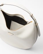Prada Arqué Large Leather Shoulder Bag - Image 5